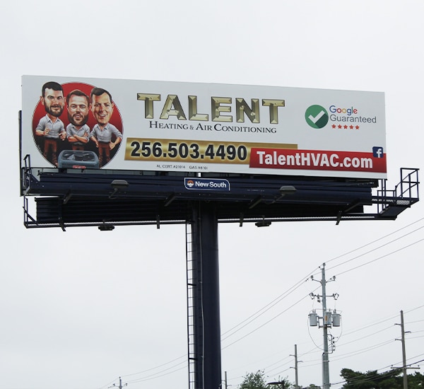Talent Heating & Air Conditioning Billboard